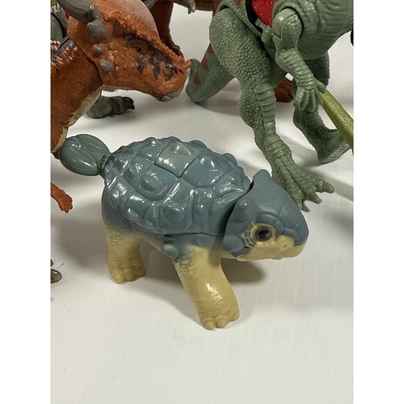 Jurassic World Mixed Lot Dinosaur Action Figures Hasbro & Mattel Battle Damaged - Picture 7 of 15